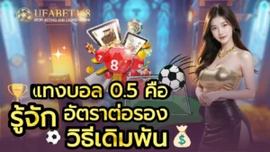 เว็บตรงได้มาตรฐาน เดิมพันบนเว็บที่ปลอดภัย มีมาตรฐาน 5 แทงบอล 0.5 คือ